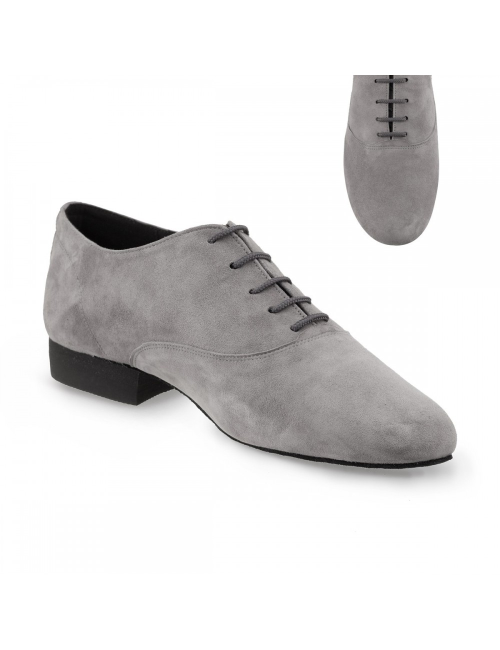 Zapato latino gris para hombre